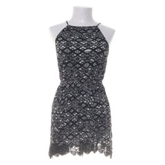 Ecote | Zwarte kanten halter jurk