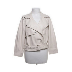 Morgan | Beige Korte Motorjas