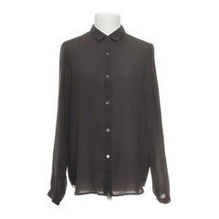 Filippa K | Zwarte Transparante Blouse