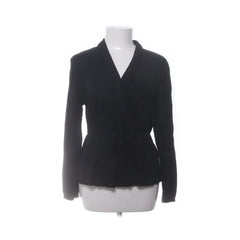 Msch | Zwarte Gekruiste Blazer