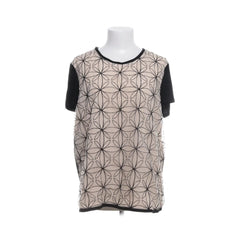 MaxMara Studio | Beige Geometrisch T-shirt