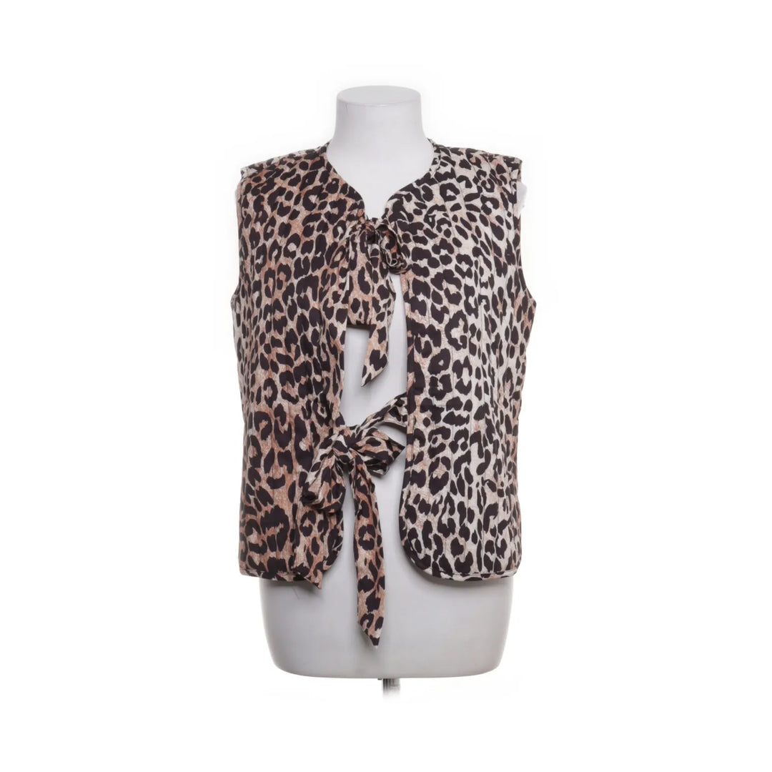 Beige, Meerkleurig - Gilet