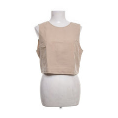 & Other Stories | Beige cropped top zonder mouwen