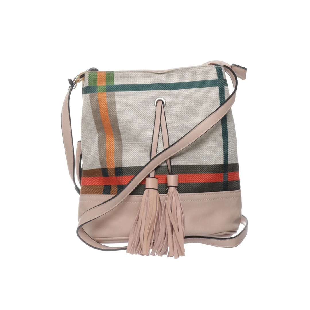 Roze, Beige - Schoudertas