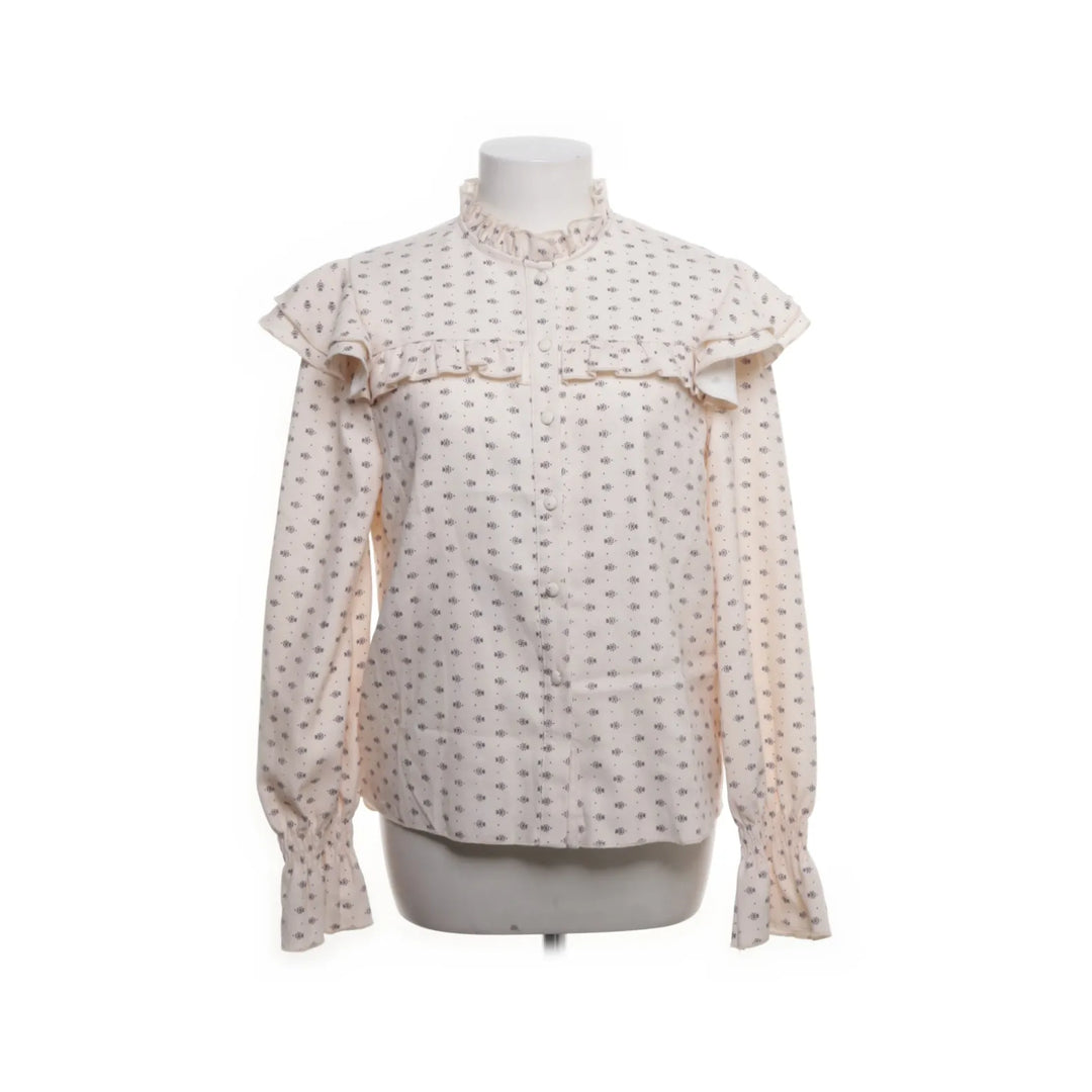 Retro & Icone | Beige, Meerkleurig - Blouse