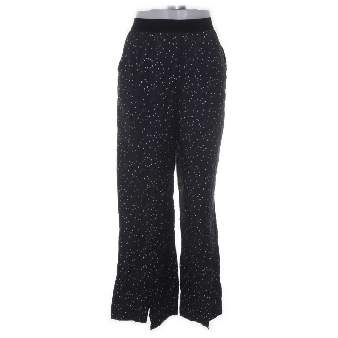 Dagmar | Blauw, Wit - Palazzo broek