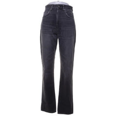 BLK DNM | Donkergrijze Rechte Jeans