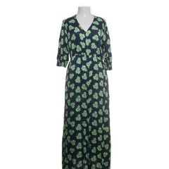 Imprevu | Blauw, Meerkleurig - Maxi jurk