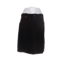 Lindex | Zwarte corduroy rok
