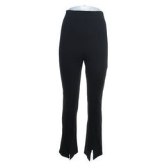 H&M | Zwarte pantalon met split