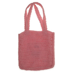 Roze Gehaakte Shopper