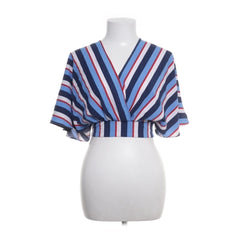 Lucy Wang | Gestreepte Kimono-stijl Top