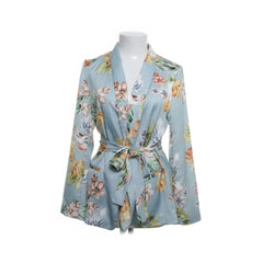 Zara Basic | Blauwe Bloemen Kimono Jasje