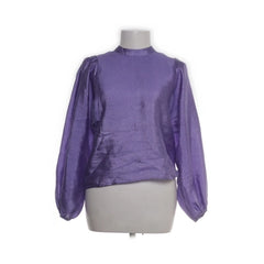 Samsøe & Samsøe | Paarse satijnen blouse
