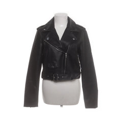 Chiara Forthi Milano | Zwarte Leren Motorjas