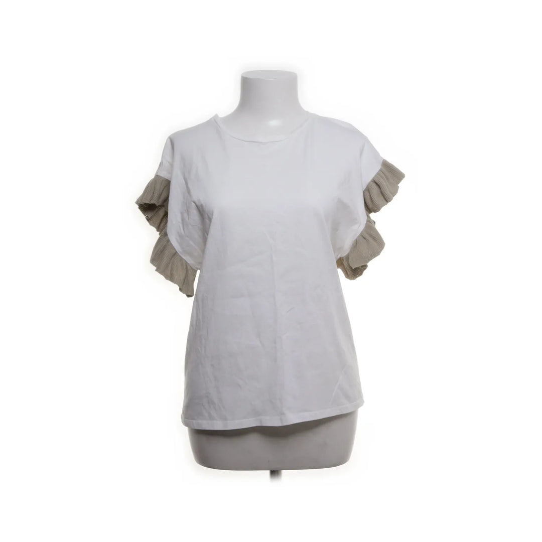 Zara | Wit, Groen - Top