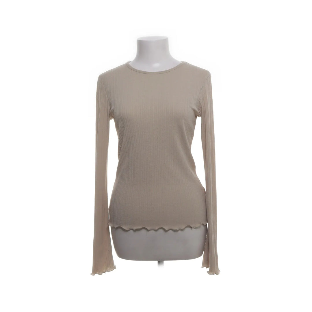 NA-KD | Beige - Lange mouwen shirt