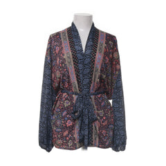 Black Colour | Blauw, Meerkleurig - Blouse