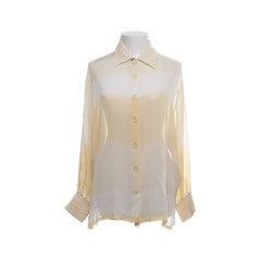 Pancaldi & B | Crème zijden overhemd