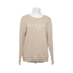 Distrikt Nørrebro | Beige sweater met opdruk