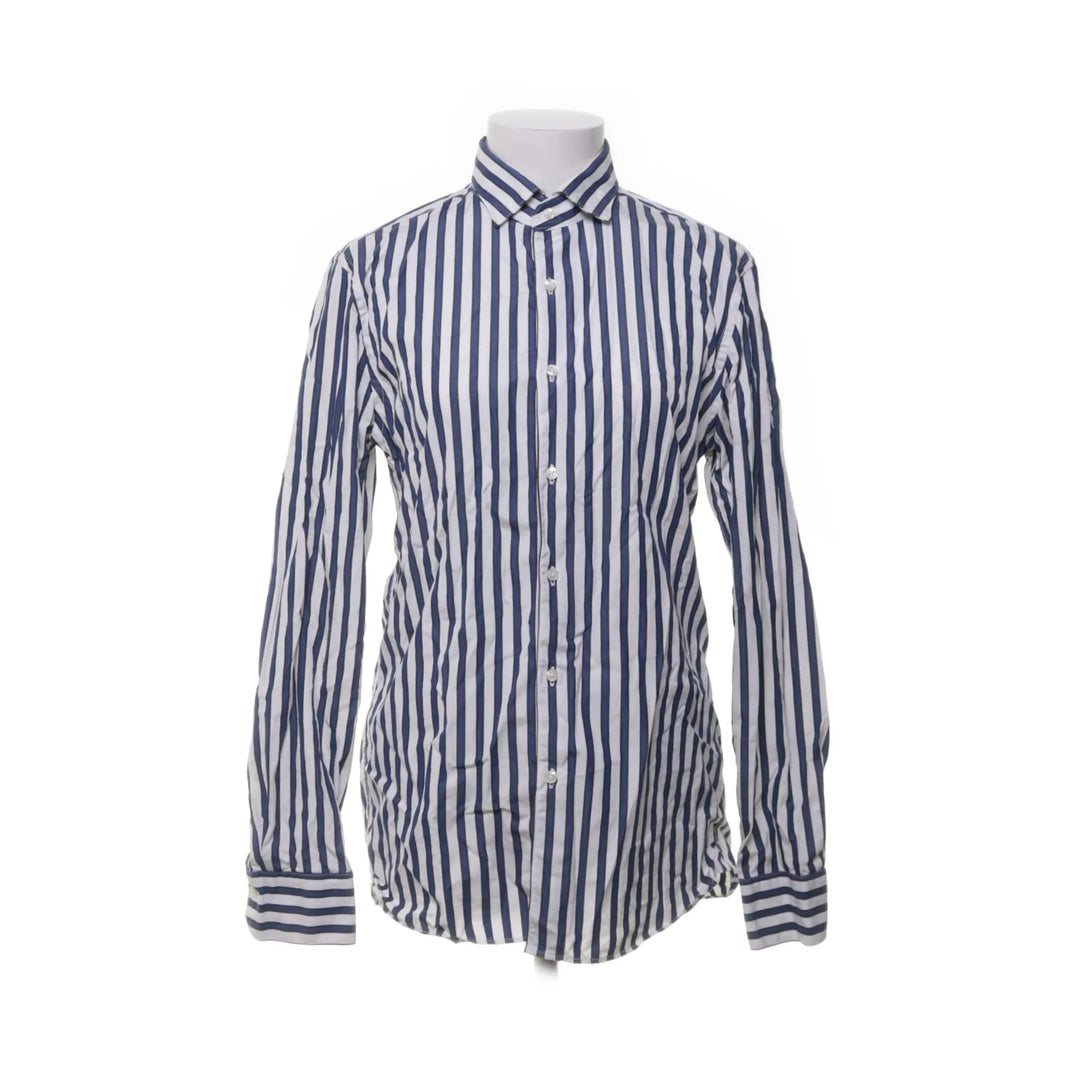 Mango | Blauw, Wit - Shirt