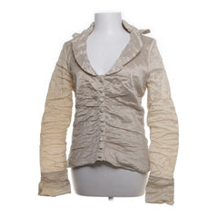 Vera Mont | Beige geplooide blazer