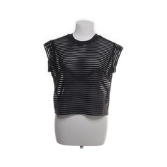 & Other Stories | Zwarte transparante crop top