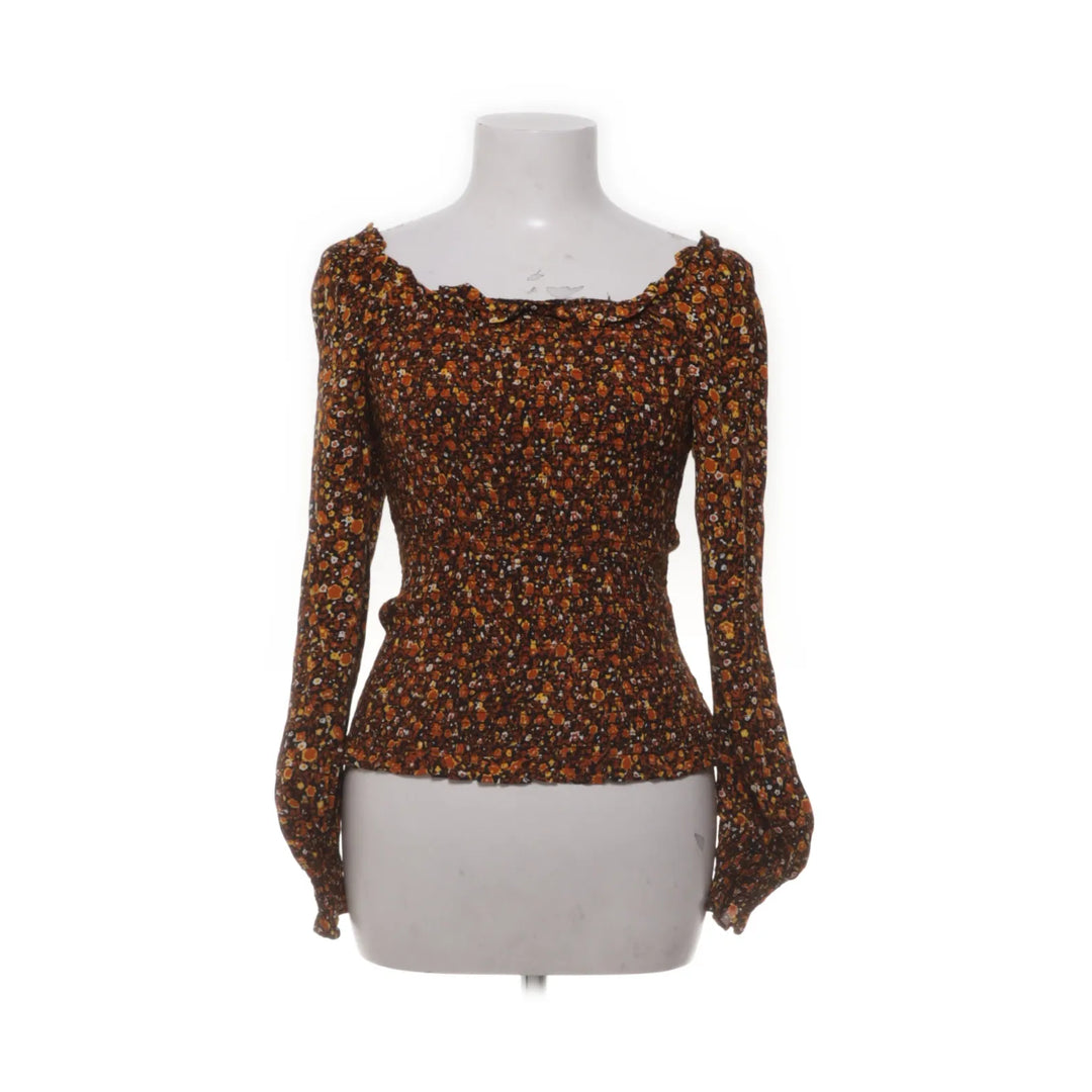 Y.A.S | Zwart, Geel, Bruin - Blouse