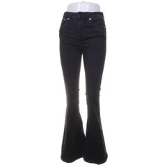 Lager 157 | Zwarte flared jeans