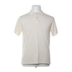 Bruun & Stengade | Crèmekleurige katoenen poloshirt