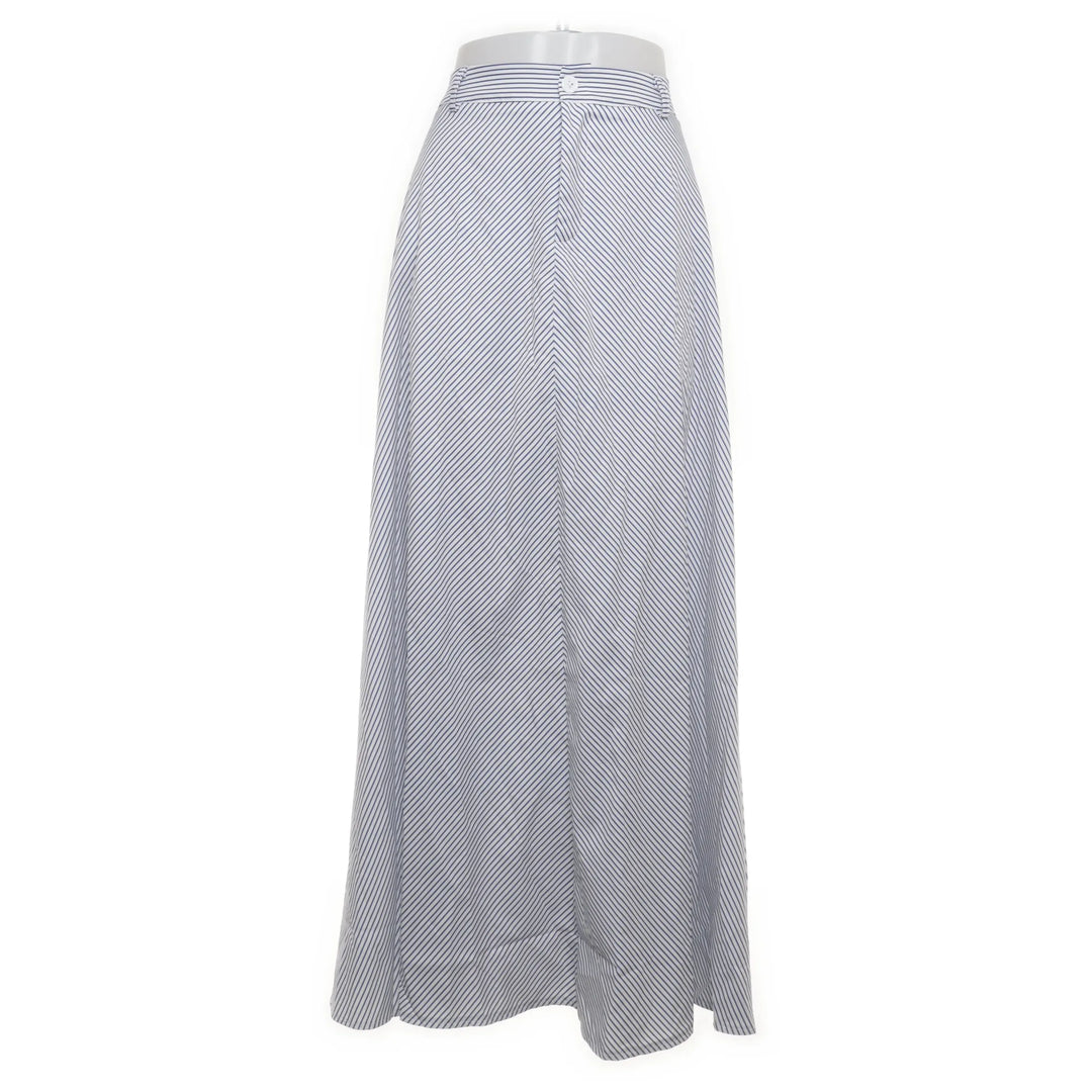 Blauw, Wit - Maxi rok