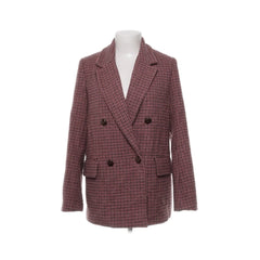 Urban Revivo | Bordeaux Geruite Oversized Blazer