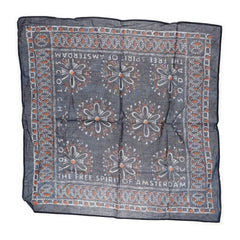 Blauw, Meerkleurig - Zakdoek