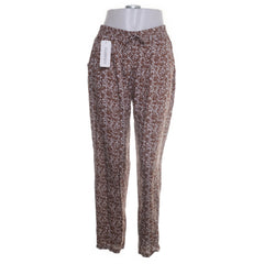 Classic & Co | Bruin, Wit - Broek