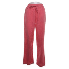 Moshi Moshi Mind | Roze linnen wijde broek