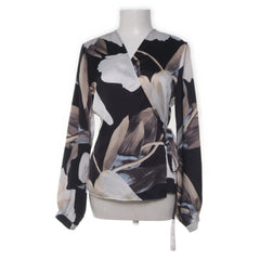 Object | Meerkleurig - Wikkelblouse