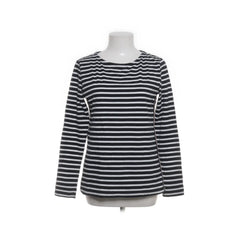 Marie Lund | Blauw, Wit - Lange mouwen shirt