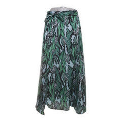 Ellos | Groen, Meerkleurig - Wikkelrok