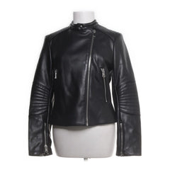 Zara Basic | Zwarte leren motorjas