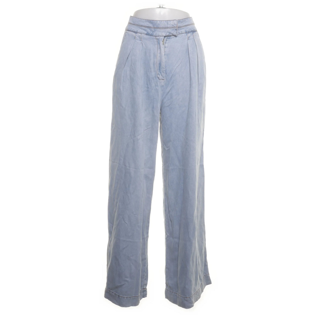 Aako | Blauw - Palazzo broek