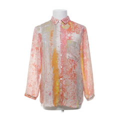 Filippa K | Roze Abstract Zijden Blouse