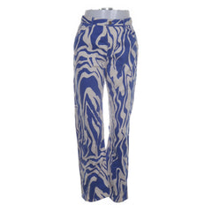 Monki | Wit, Blauw - Spijkerbroek