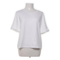 Terre Bleue | Witte katoenen T-shirt