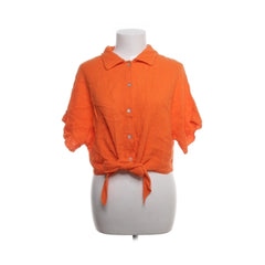 Made in italy | Oranje crop blouse