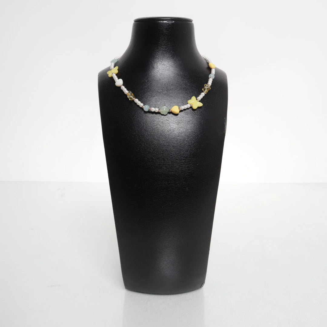 Wit, Meerkleurig - Ketting