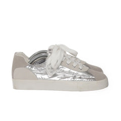 Mango | Grijze Metallic Sneakers