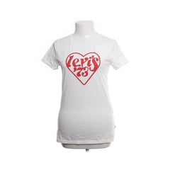 Levi Strauss & Co | Wit T-shirt met Liefdesprint