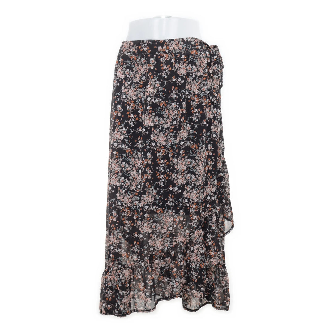 Guts & Gusto | Zwart, Meerkleurig - Wikkelrok