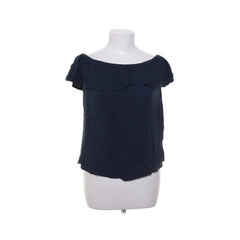 Ichi | Marineblauw Off-shoulder Shirt