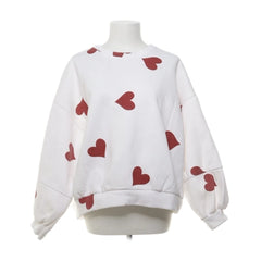 Michael John | Witte Sweater met Hartjes